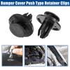 ACROPIX Infiniti Compatible EX35 2003-2012 Bumper Cover Push Type Retainer Clip 0155305933/01553-05933 - Pack of 20
