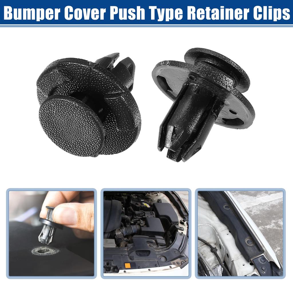 ACROPIX Infiniti Compatible EX35 2003-2012 Bumper Cover Push Type Retainer Clip 0155305933/01553-05933 - Pack of 20