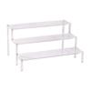 Acrylic Stage Collection Case Acrylic Soul Stage Figure Shelf Display Exhibition Accessory Figure Collection Assembly Type Stand (Transparent 3 Tier)