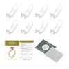 8x Invisible Ring Size Adjuster for 3.1-4mm Rings Jewelry Tools / Polishing Cloth