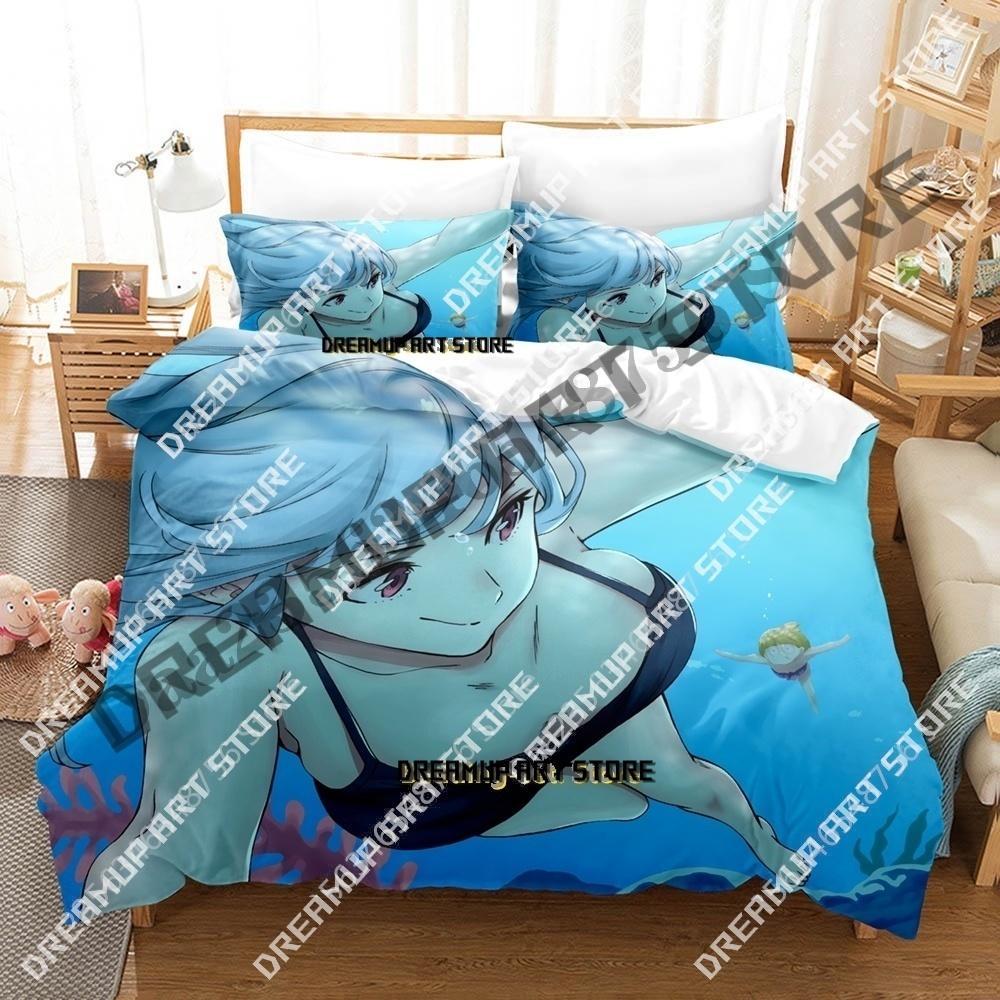 3D Print Anime Chained Soldier Bedding Set Single Twin Full Queen King Size Bed Set Adult Kid Bedroom Duvetcover Sets Anime
