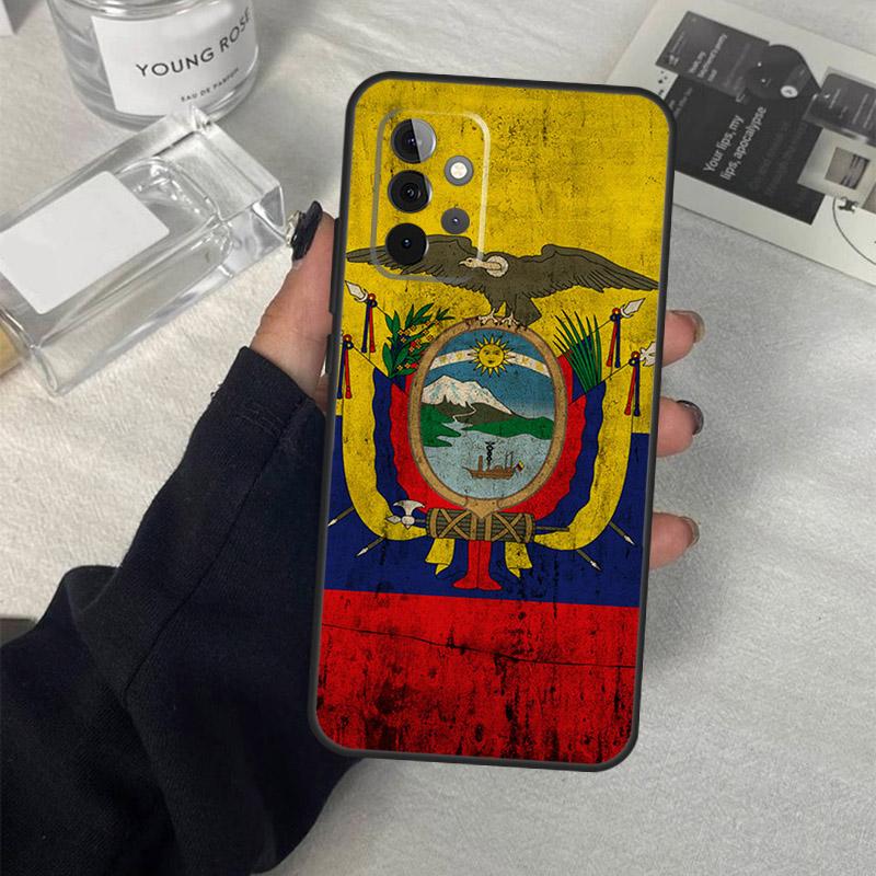 Colombia Flag Case For Samsung Galaxy A54 A34 A14 A36 A56 A06 A13 A53 A32 A12 A22 A52 A35 A17 A16 A55 A15
