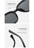 TR Polarized Sunglasses 3D Natural Look Unisex Versatile Outdoor Casual Sun Protection