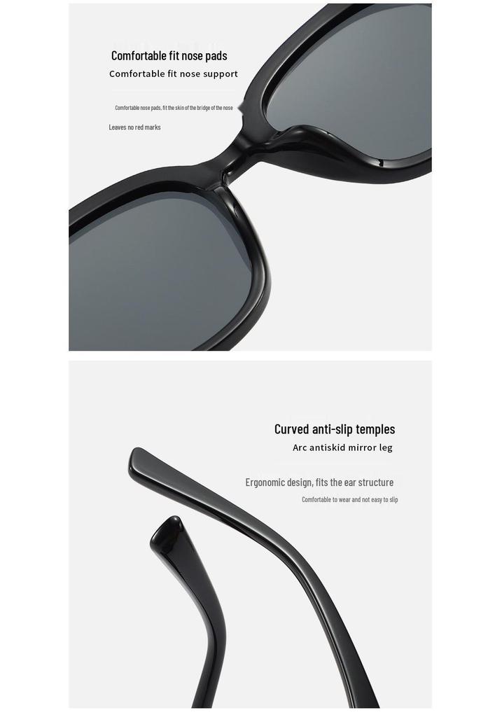 TR Polarized Sunglasses 3D Natural Look Unisex Versatile Outdoor Casual Sun Protection