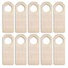 A60Z20PC Unfinished Wood Door Knob Hanger Door Knob Signs For Painting DIY Craft Home Office Hotel Decoration Business Usemay