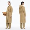 JNBY Women's 2025 Winter Hooded Wool Blend Coat