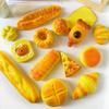 [KOREWA] [Go viral on social media!] 4-piece set of bread-shaped squishy toys. Soft and fluffy, these cute bread-shaped squishies are perfect for phot