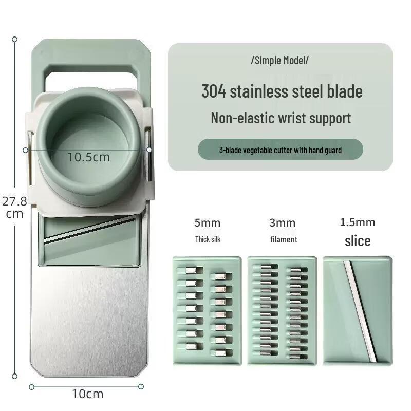JingJingRS Multifunctional Stainless Steel Grater and Slicer
