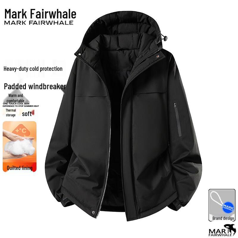 Mark Fairwhale Men's Autumn/Winter Hooded Padded Jacket