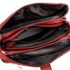 Women's leather crossbody bags 3 layers casual shoulder bags luxury designer high quality