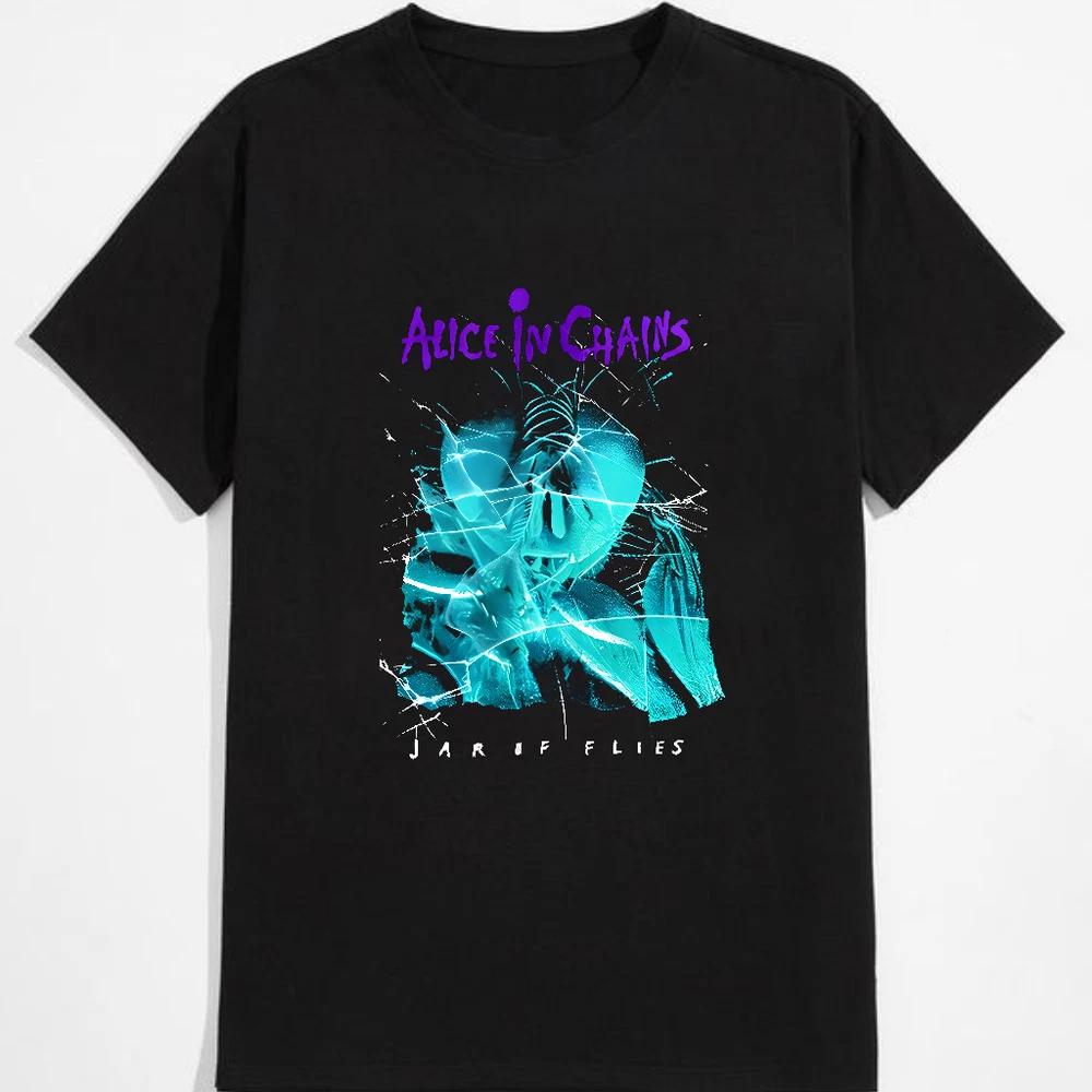 Rare alice in chains gift funny all sizes tshirt for men S