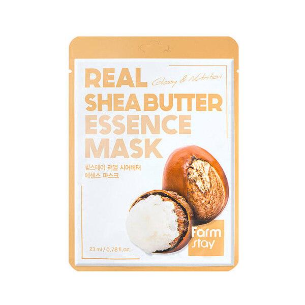 Farmstay_Real Shea Butter Essence Mask 23ml x 1 sheet