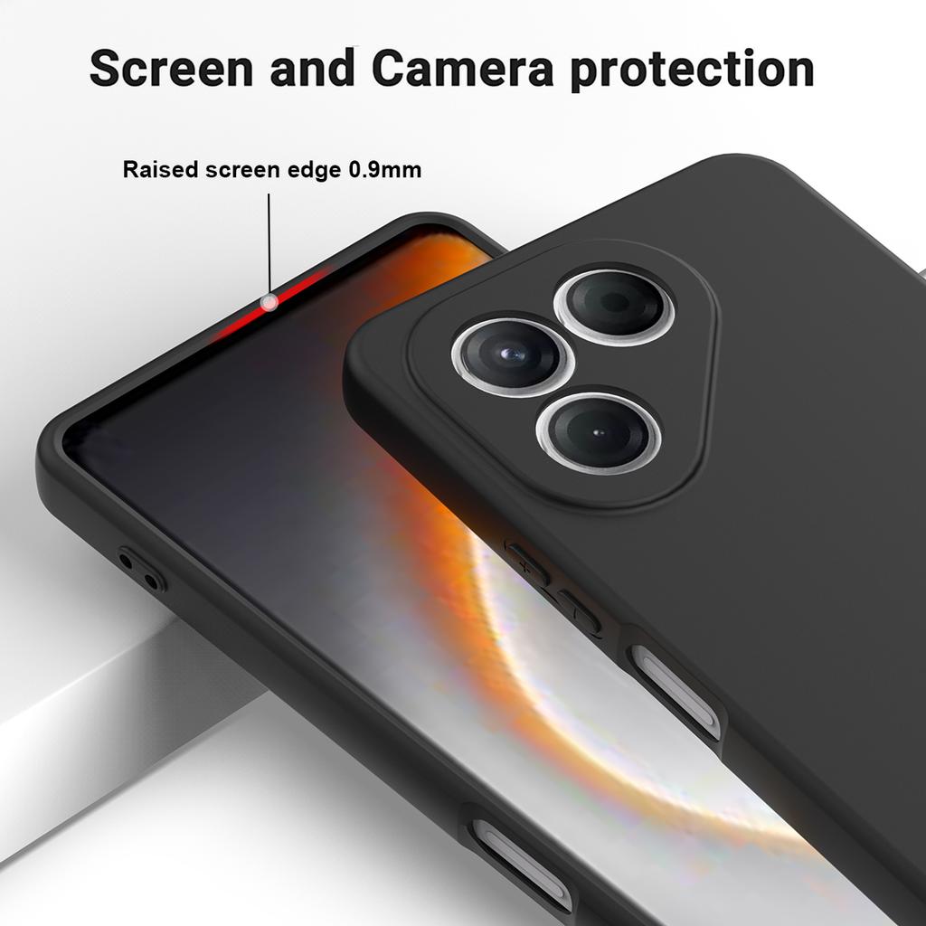 For TECNO Pova 7 4G Liquid Silicone Case Phone Back Cover with Hand Strap