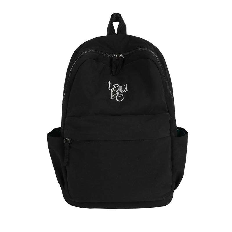 Schoolbag1011 New Korean Version Harajuku Backpack Female College Student Commuter Schoolbag Japanese Lightweight Versatile Casual Backpack