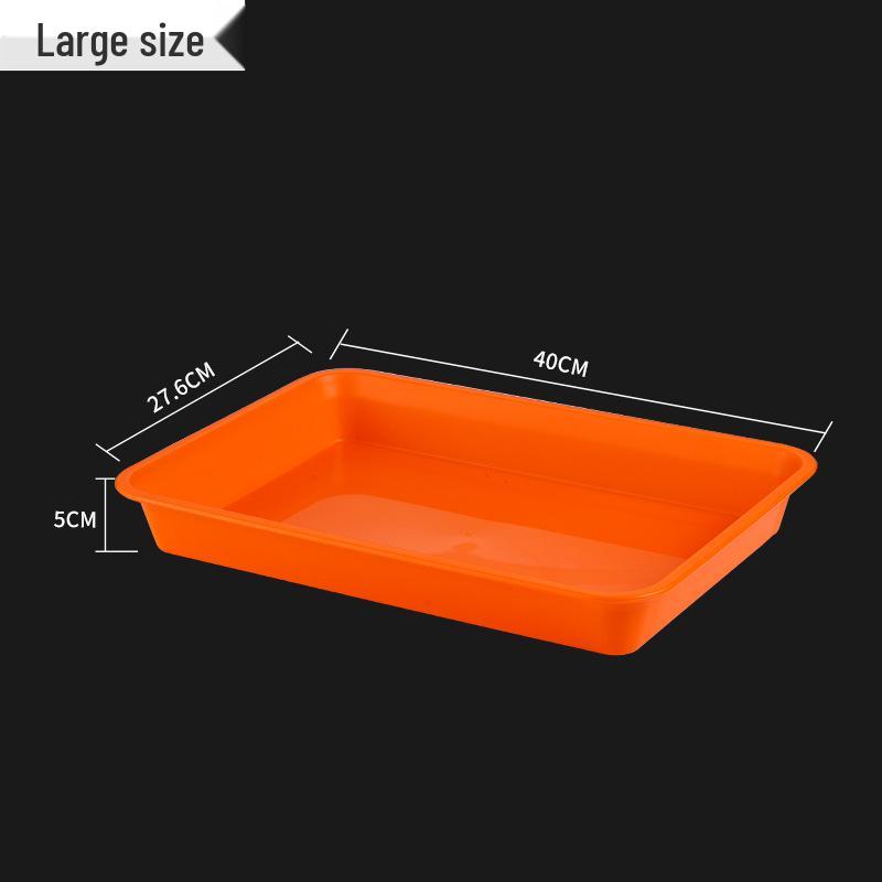 Plastic Thickened Plate for Cold Dishes, Braised Food, Hot Pot Skewers, and Vegetable Display