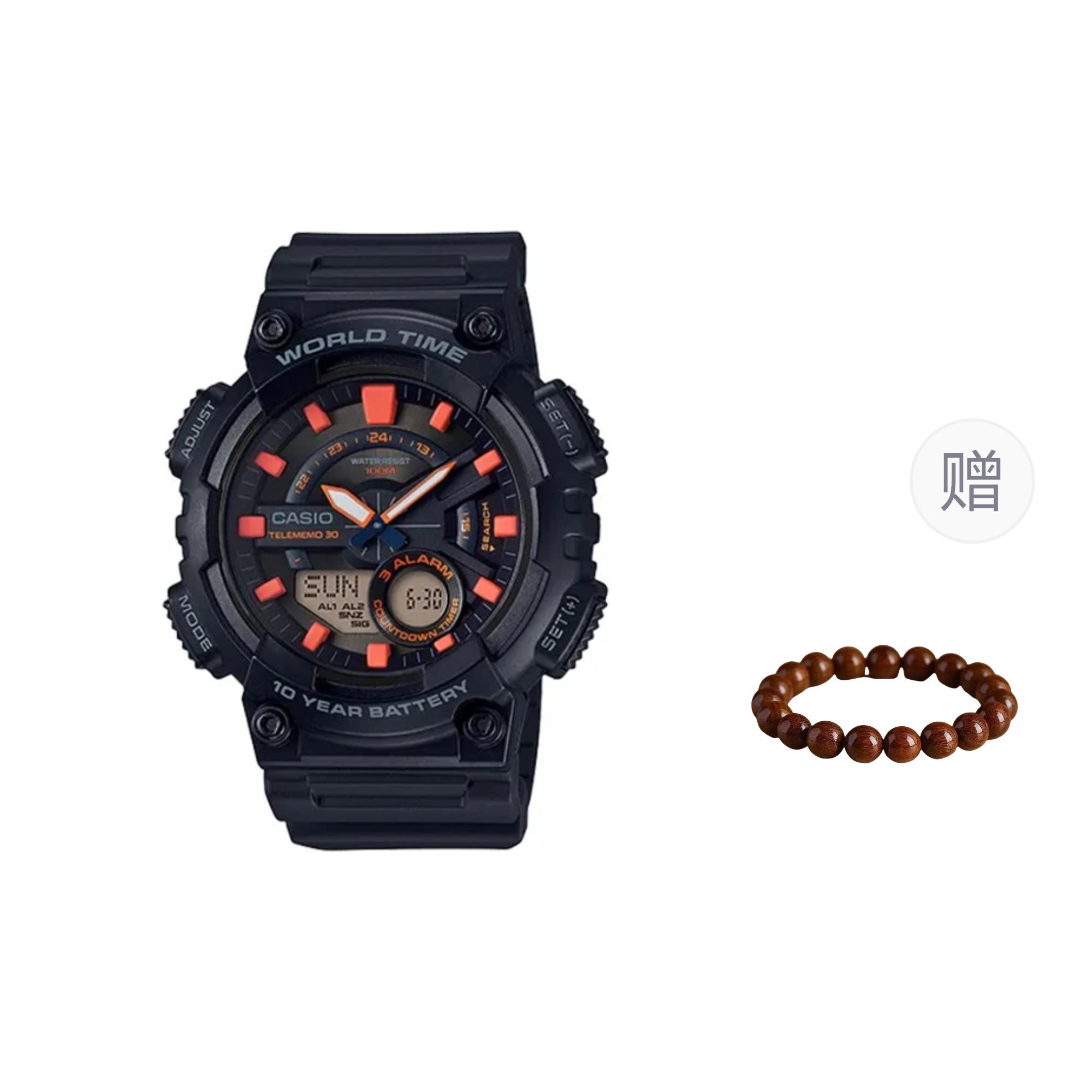 CASIO Men Black Watch AEQ-110W-1A2- Black