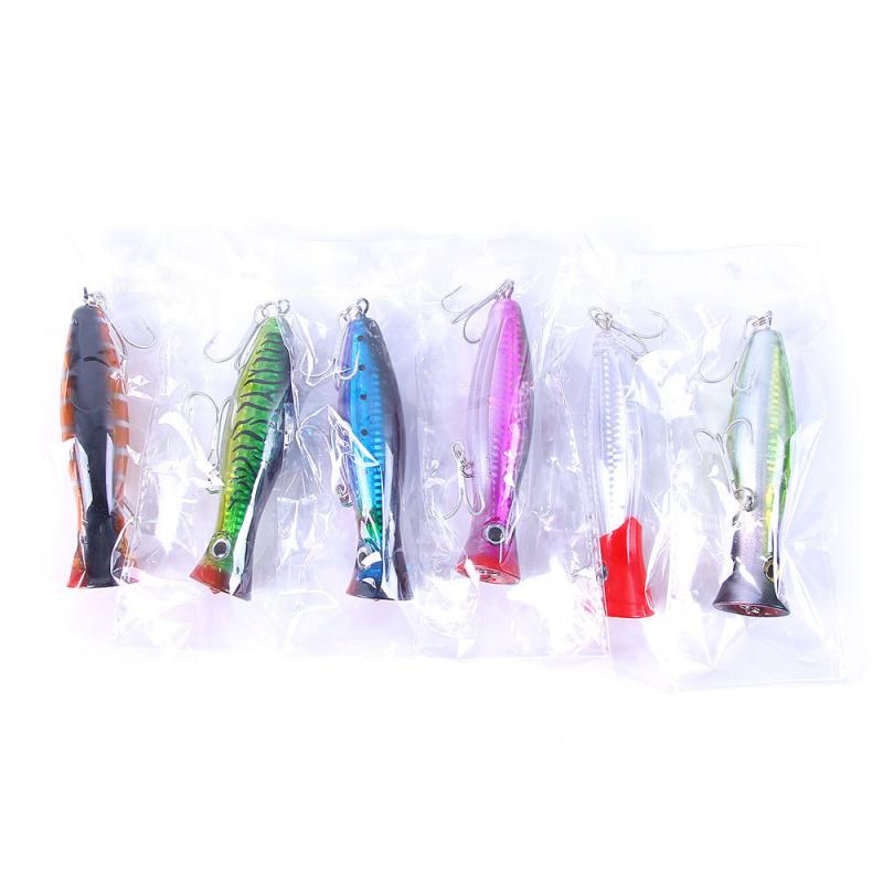 13cm-43g Fake Fishing Lure Wave Crawling 43g Long Casting Sea Fishing Bait with Reinforced Hook Water Wave Crawlin