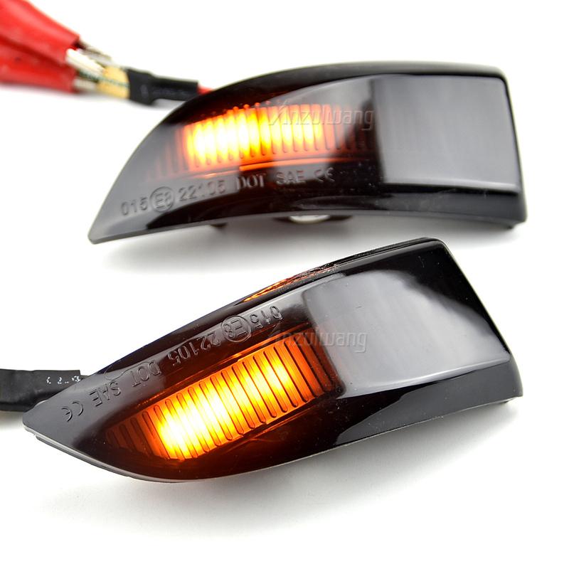Fluence Latitude Dynamic Blinker LED Seitenspiegel Sequenzieller Blinker für Renault Megane MK3 Grand Scenic III