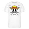 Skull Head Pirate Shirt Skulls Hat Vintage Viking Flag Anime T-Shirt