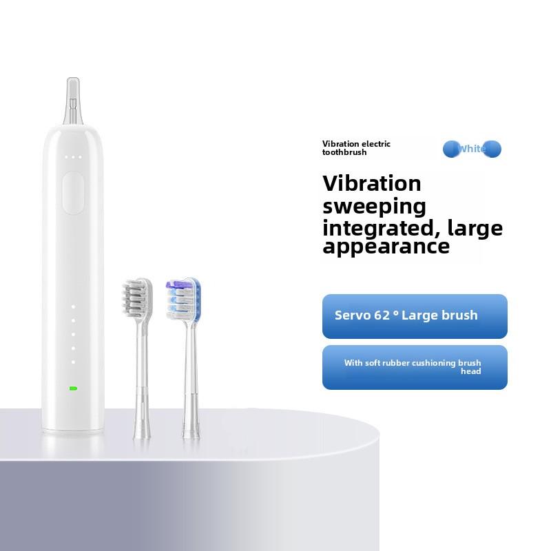Sweeping and Vibration Integrated Electric Toothbrush, Sonic Rechargeable Soft-bristled Toothbrush, Adult Gifts, Electric Toothbrush