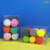 Cat Toys Self-Hi Mute Ball Plush Elastic Cat Toy Play Resistant Teeth Grinding Soft Cat Toy