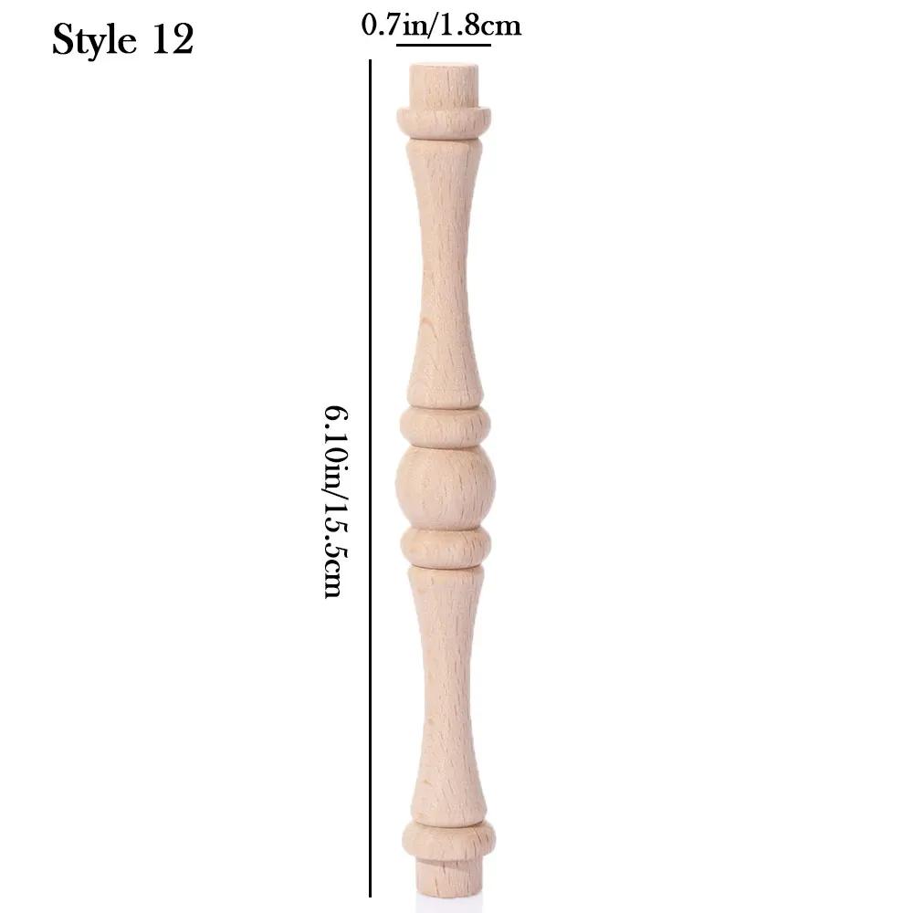 European Multi Styles Solid Wood Carved Furniture Foot Legs Cabinet Seat Feets Vintage Home Decoration Crafts Accessories