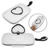 2 Pcs Wipes Dispenser Portable Baby Wipe Storage Box Case Sealing Design Lids Container Heart Shaped Lid Adult Reusable