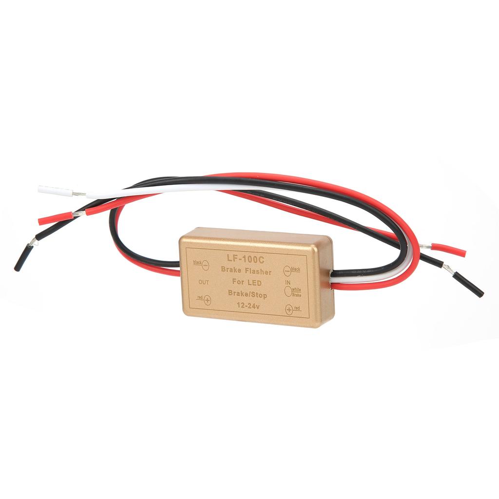 LF?100C Automobile LED Light Control Module Switch Relay Flasher Simple Installation 12?24V
