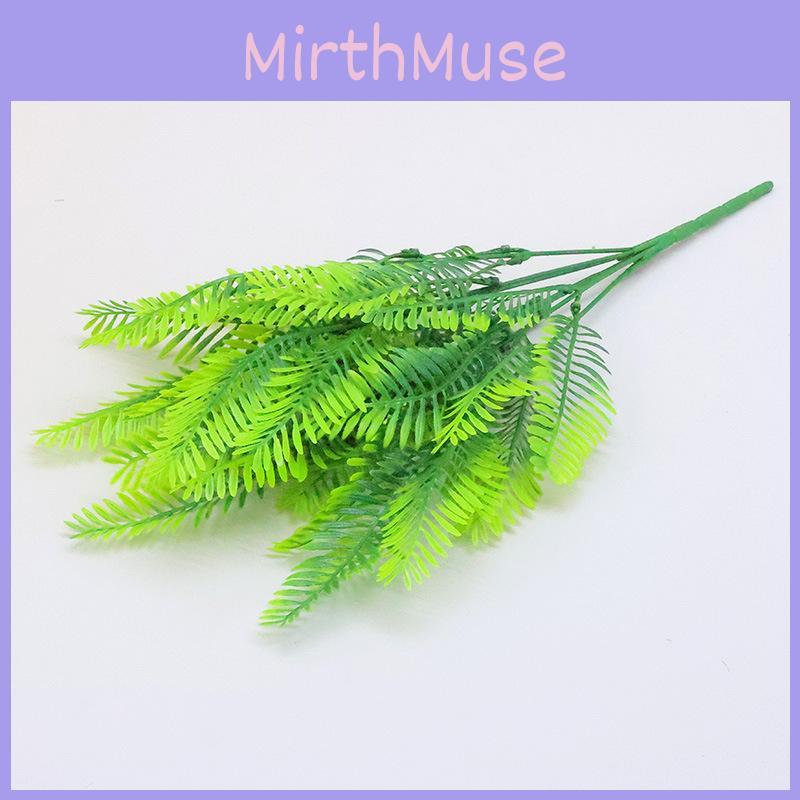 Leaf Synthetic Fern With Durable Plastic For Wedding Decor And Photography Props