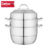 Debo 32cm Edelstahl Dampfgarer Topf DEP-780