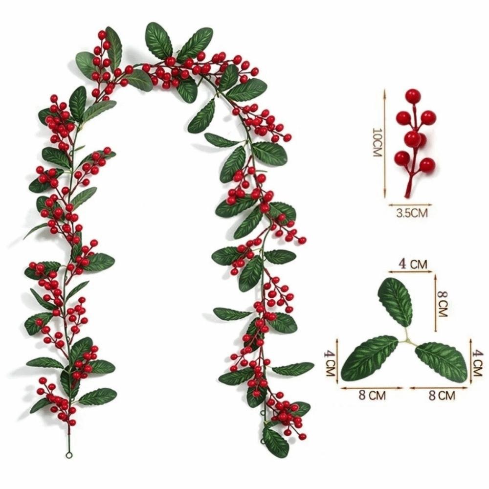Artificial Foliage Spring Floral Garland DIY Plastic Garland Hanging Plants 180cm Flexible Artificial Flower Vines