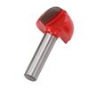 5 Pcs Round Nose Router Bit 8mm Shank Carbide High Hardness Core Box Router Bit for Woodworking
