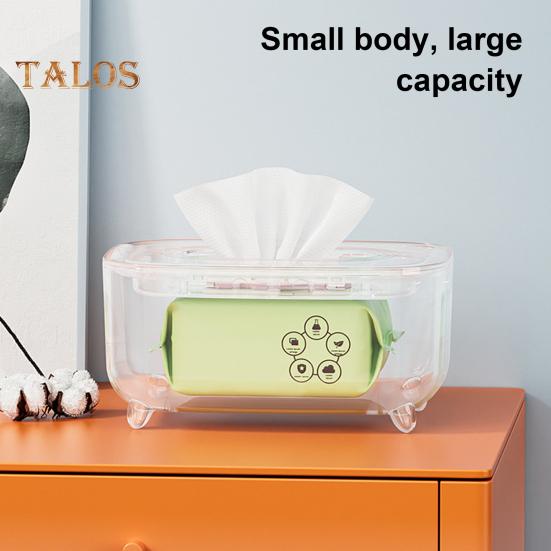 Baby Wipe Warmer Box Temperature Adjustable Digital Display Large Capacity Home Travel USB Babies Wet Tissue Dispenser Heater