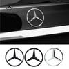 C200 E300 Gorący 2026 Nowy Dla Benz 9cm ABS Naklejka na Tylną Klapę Samochodową Emblemat Bagażnika dla Mercedes Benz S320 W164 W203 W204 W168 C180 E320