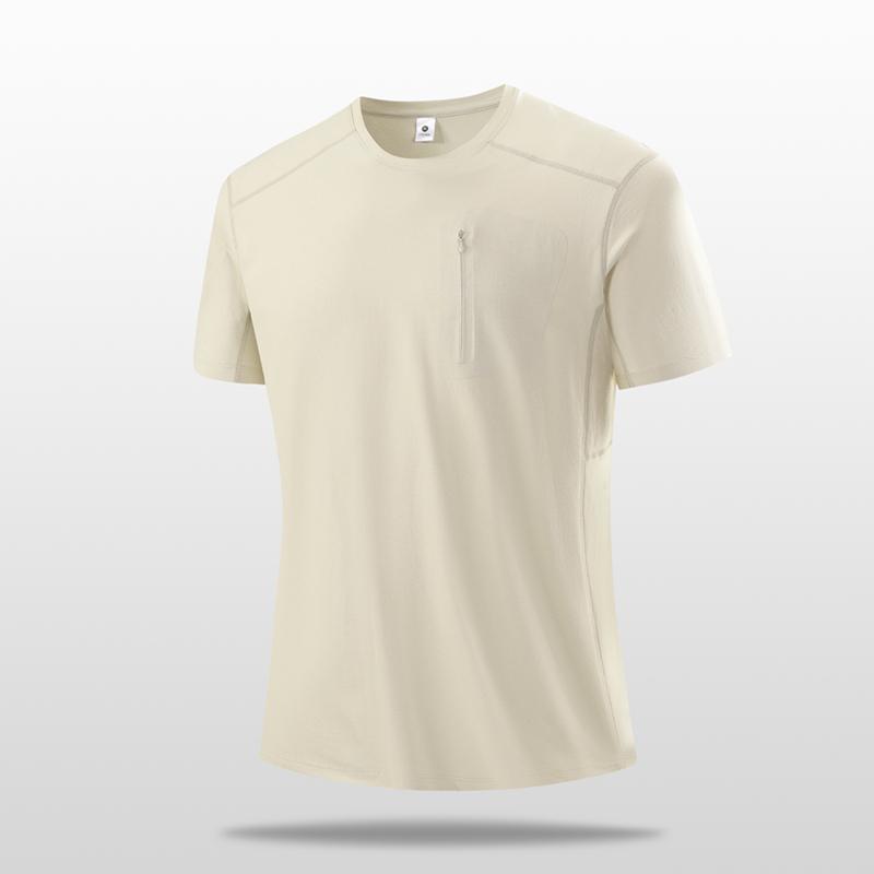 

Men s T-shirt Ice Silk Short Sleeve Short Sleeve Loose Large Size Stretch Sports Top Sweat-wicking Breathable Casual Sports T-shirt 2XL хаки