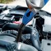 Plastic Car Engine Oil Funnel Motorcycle Refueling Gasoline Filter Transfer Tool Oil Change Filling Car Accessories