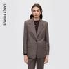 Lancy Women's Wool & Cashmere Blend Notch Lapel Blazer
