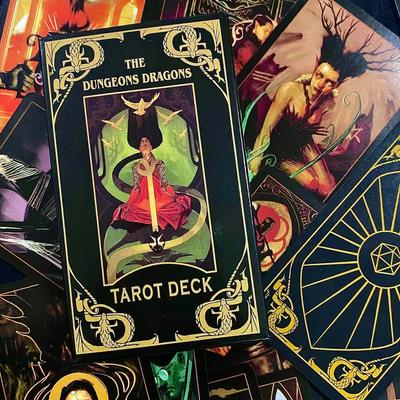 10.3*6 cm Zindanlar ve Ejderhalar Tarot