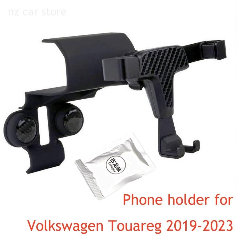 Držák telefonu pro VW Volkswagen Touareg 2019-2023 Držák na mřížku ventilace Stojan na mobilní telefon Podpora Příslušenství