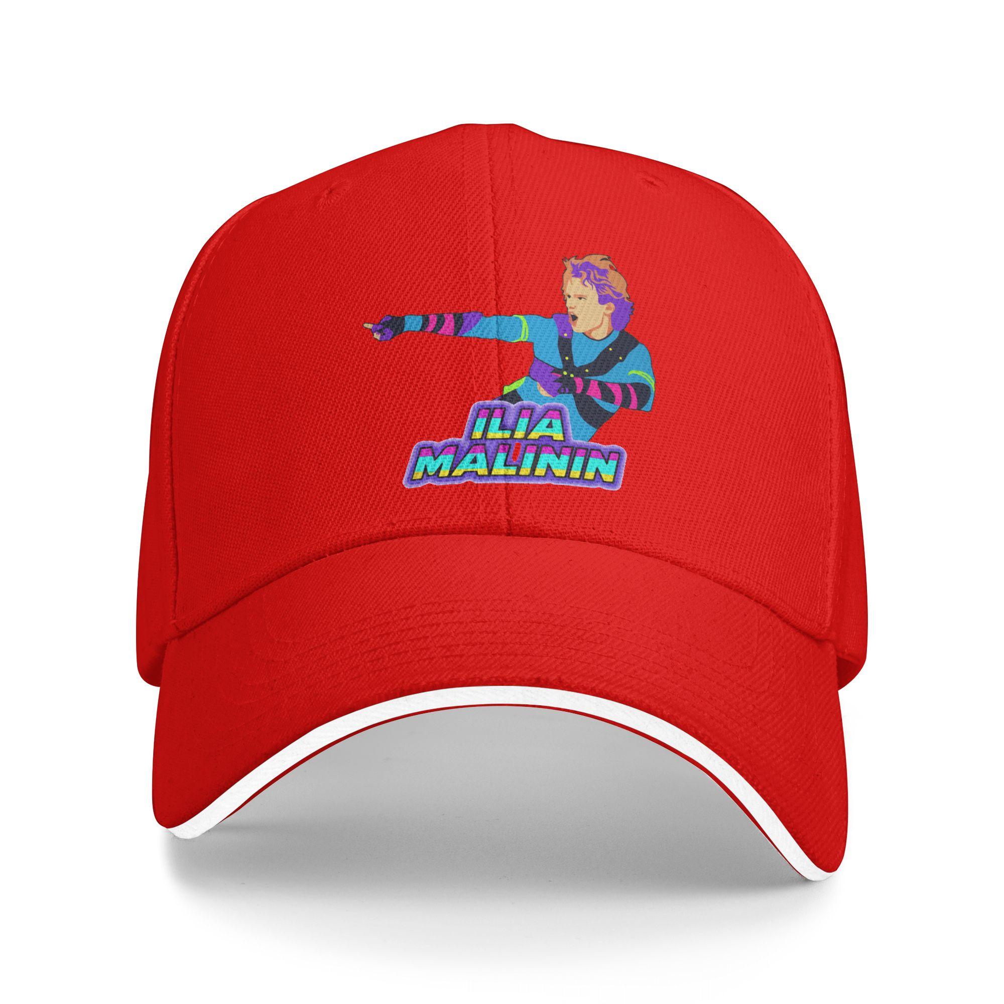 Ilia Malinin Casual Baseball Cap Outdoor Gym Trucker Hat Spring Sunscreen UnisexTeens yk Funny Baseball Caps One Size