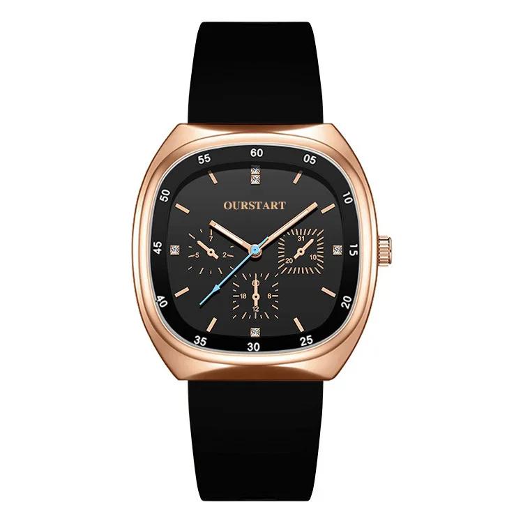 Fashion Women Watches Luxury Brand Woman Casual Quartz Wrist Watches Ladies Classic Sports Silicone Strap Relogio Feminino