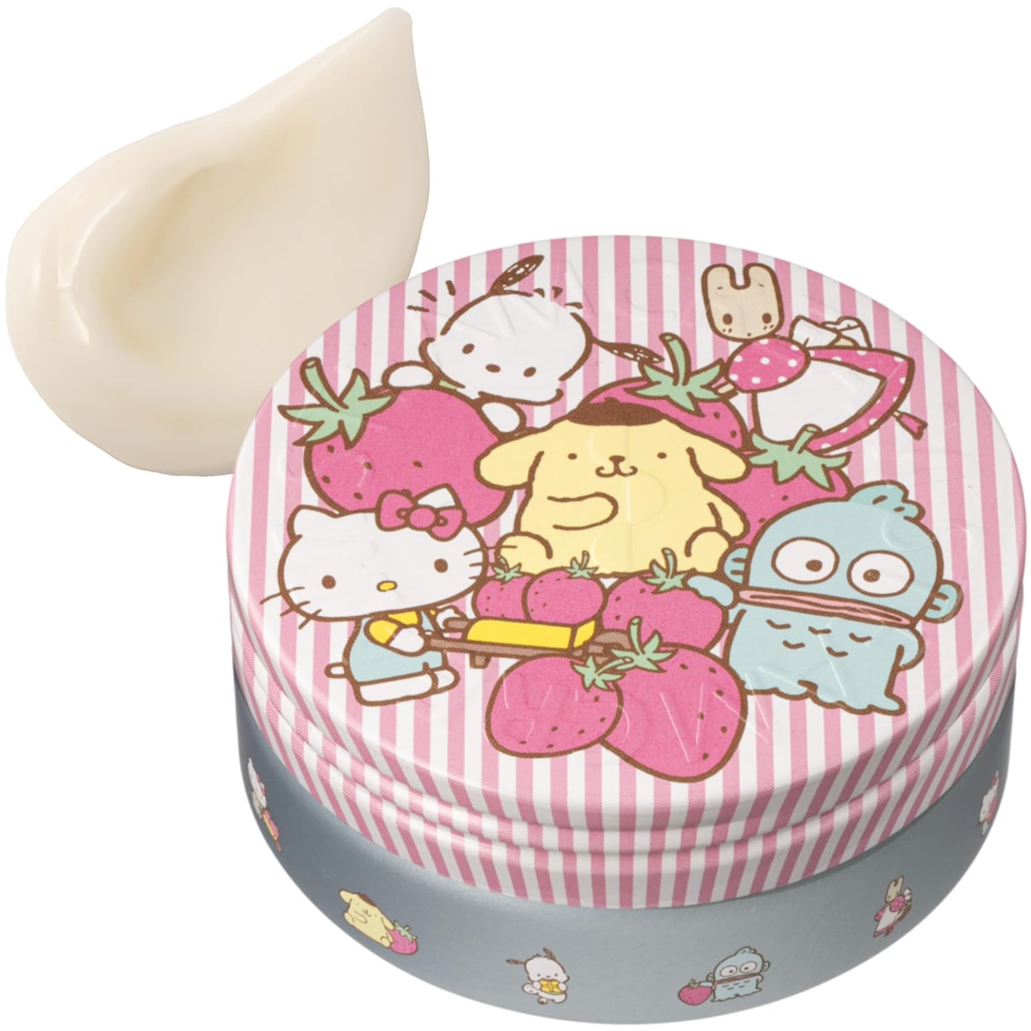 Steam Cream Official SANRIO CHARACTERS ICHIGO 75g Hand Moisturizing All Body Natural Essential Oils Made Japan Gift Present Farewell