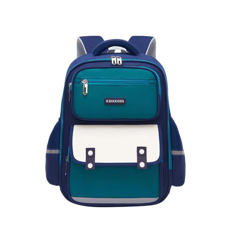 School bag for boys, primary school students, women's models, lightweight burden reduction, large-capacity waterproof spine protection