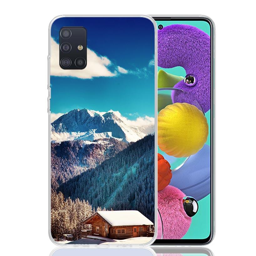 

Mountain Peak Forest Phone Case For Samsung Galaxy A52 A42 A32 A22 A12 A51 A50S A40 A30S A20E A10S A41 A31 A21S A11 A72 A71 A70 Samsung A12 5G
