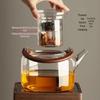 Large Capacity Heat-Resistant Glass Teapot