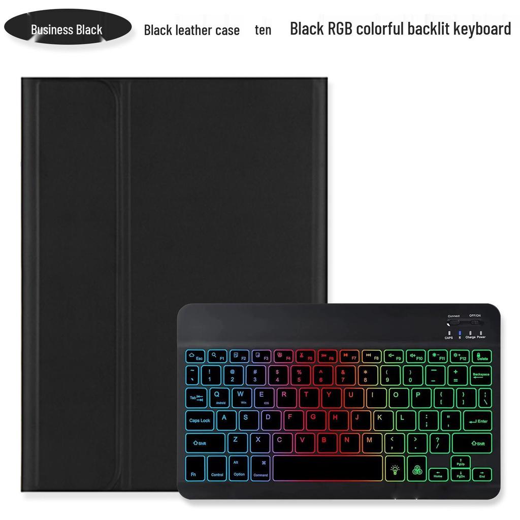 Lenovo M11 Tablet Protective Case with Colorful Backlit Bluetooth Keyboard (2025)