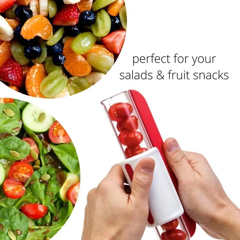 Multifunctional Fruit Cutter,plastic Handle,cake Decoration,stainless Steel Blade,fruit and Vegetable Salad,kitchen Cooking Tool