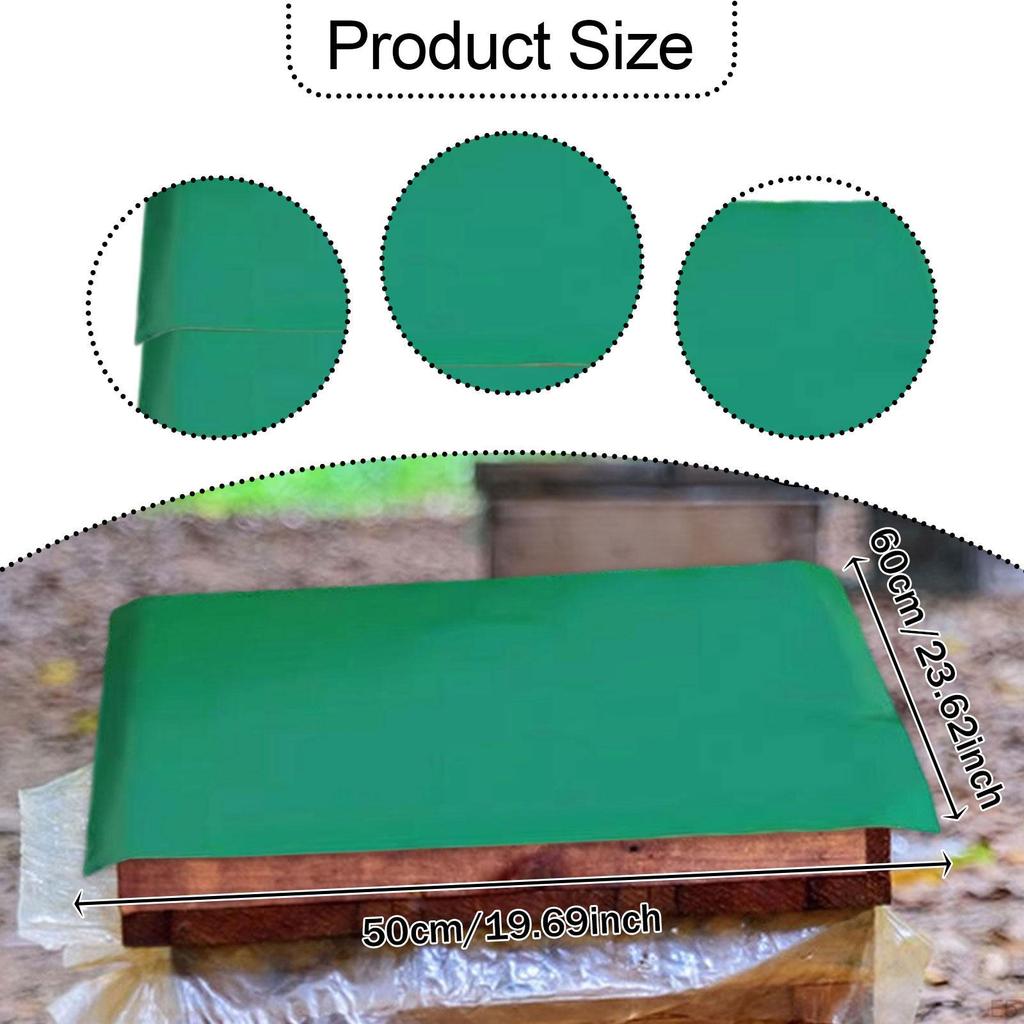 5 Pack Bee Rain Protection 50x60 Cm for Beekeeping