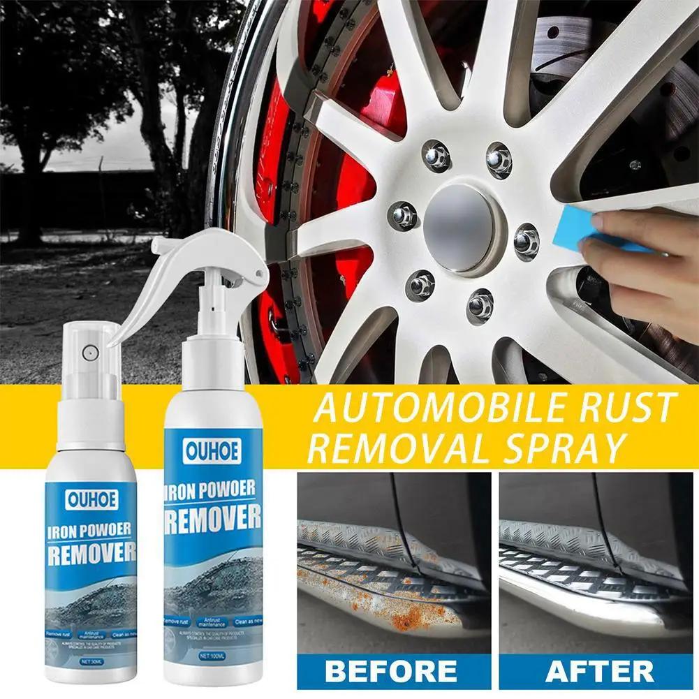 Automobile Iron Powder Derusting Spray Antirust Derusting Agent Decontamination Derusting Agent Cleaning Supplies