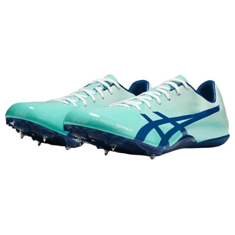 Asics Hyper Sprint 7 Track Low Top Sprinting Shoes Unisex Shoes Blue Teal 1093A194-300